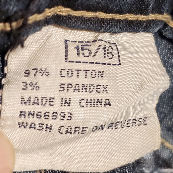 No Fuze Pleated Denim Blue Jean Skirt - Picture 3 of 7